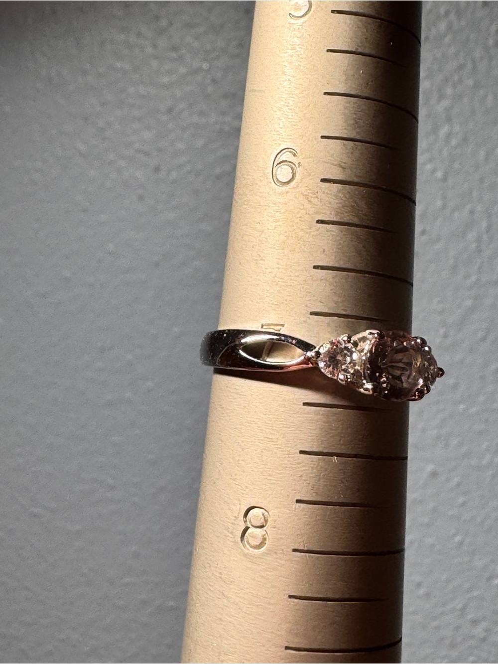 925 Sterling Silver Amethyst Gemstone Ring with Side Accents - Picture 2 of 5